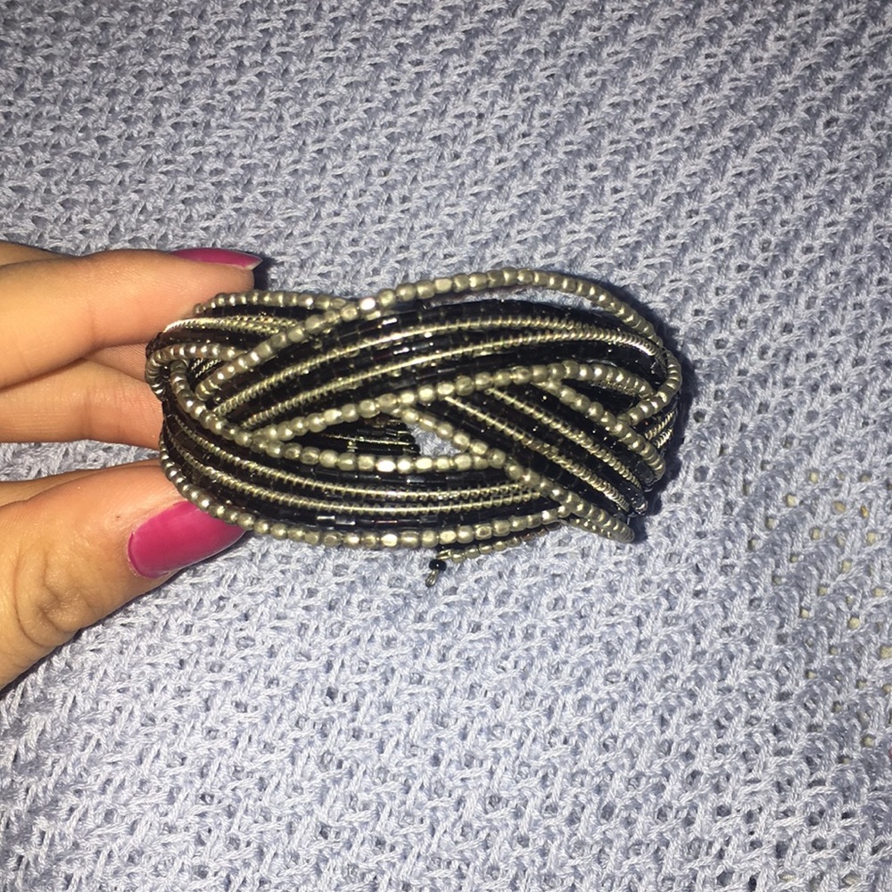 Black / Silver Bracelet